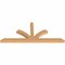 Ekena Millwork Richland Timber Gable Bracket, Western Red Cedar, 108"W x 45"H x 5 1/2"D x 5 1/2"F, 10/12 Pitch GBW108X45X0606RIC00SWR - alternate 5